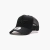EXLTD U HAT ICONCAPTRUCKER BLACK FEED