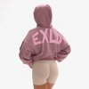 Exalted Dámská EXLD OVERSIZED Mikina - elderberry (Velikost S)