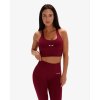 Exalted Dámský Aura Performance Sportovní Top - burgundy (Velikost XXS)