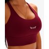 Exalted Dámský Aura Performance Sportovní Top - burgundy (Velikost XXS)