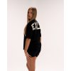 Exalted Dámské EXLD OVERSIZED Tričko - černá (Velikost XXS)