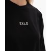 Exalted Dámské EXLD OVERSIZED Tričko - černá (Velikost XXS)