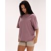 Exalted Dámské EXLD OVERSIZED Tričko - elderberry (Velikost S)
