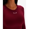 Exalted Dámské Aura Performance Tričko S Dlouhým Rukávem - burgundy (Velikost M)