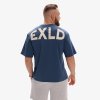 Exalted EXLD OVERSIZED Tričko - navy blue (Velikost M)