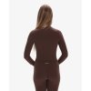 Exalted Dámské Elite Tričko S Dlouhým Rukávem - chocolate (Velikost M)
