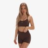 Exalted dámská sportovní podprsenka Elite 2.0 - chocolate (Velikost M)