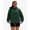 Exalted Dámská Comfy-Nest ORIGINAL OVERSIZED Mikina - forest green (Velikost S)