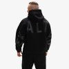 Exalted Pánská Comfy-Nest ORIGINAL OVERSIZED Mikina - black grey (Velikost M)