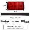 Smart Red - Vörösfény terápia öv 120LED 660NM-850NM Univerzális használat - infravörös fényterápiás öv test-, váll-, hát-, térd- és fájdalomcsillapító