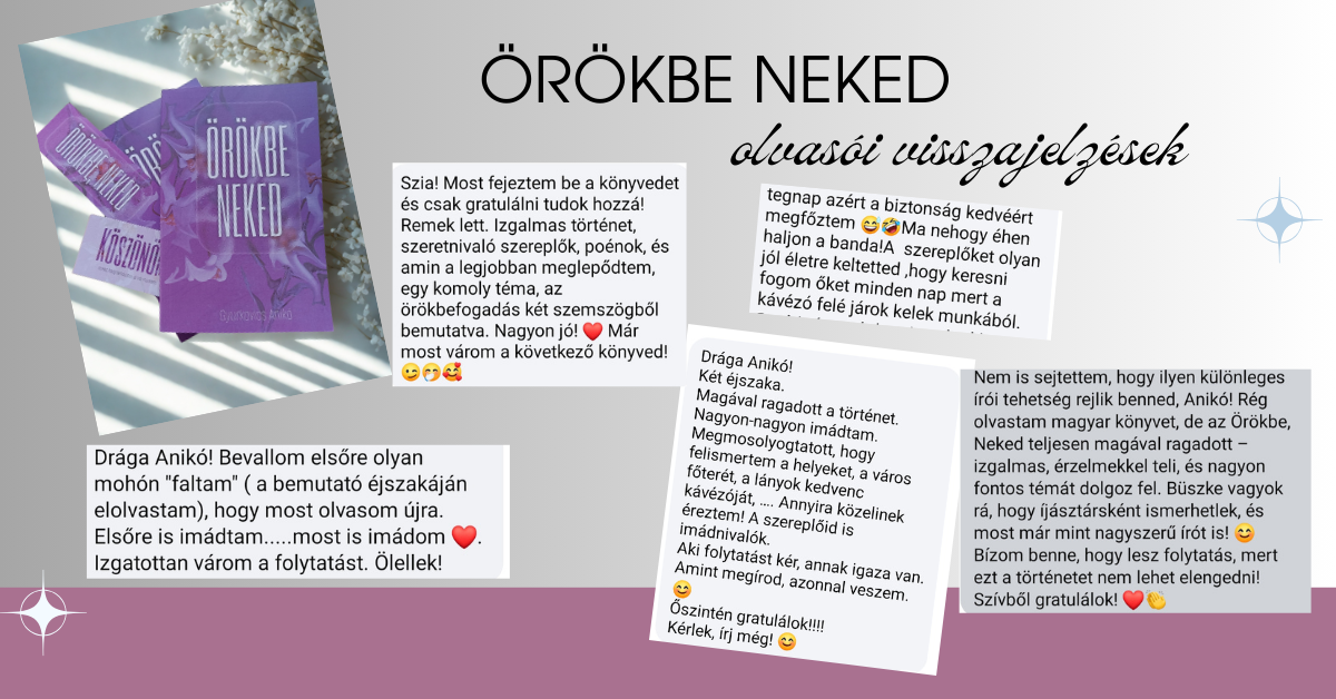 Olvasói visszajelzések