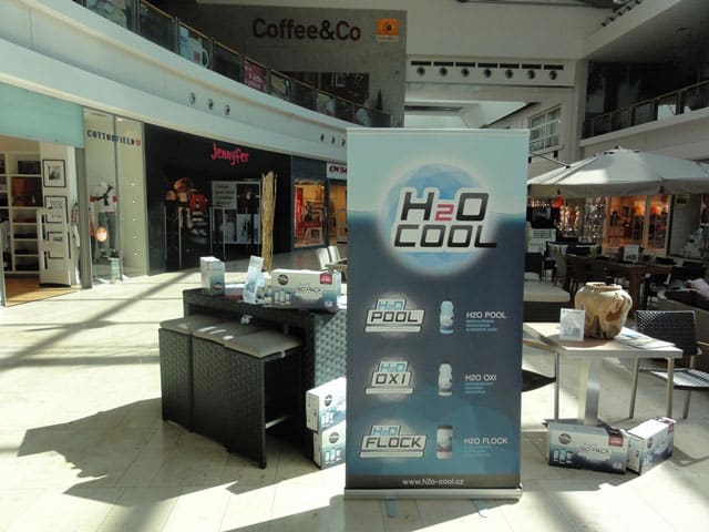 Prezentace značky H2O COOL v Praze na Zličíně