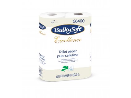 BulkySoft TP Excellence Toaletní papír 4vr., 150út, 20,25m, celluloza, 6 rolí