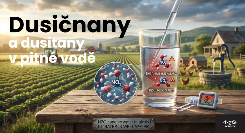 Dusičnany a dusitany v pitné vodě: Rizika, limity a moderní metody odstranění