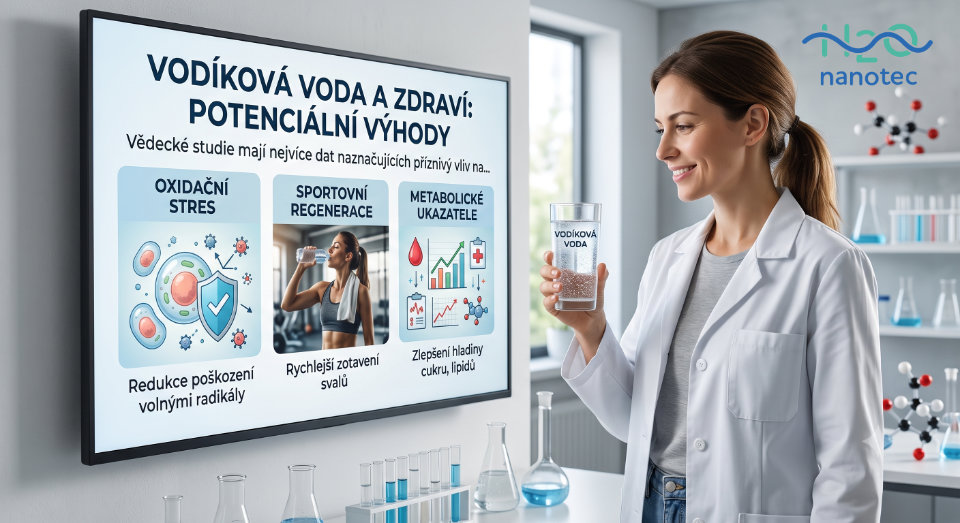 Je vodíková voda opravdu zdraví prospěšná? Co říkají věděcké studie