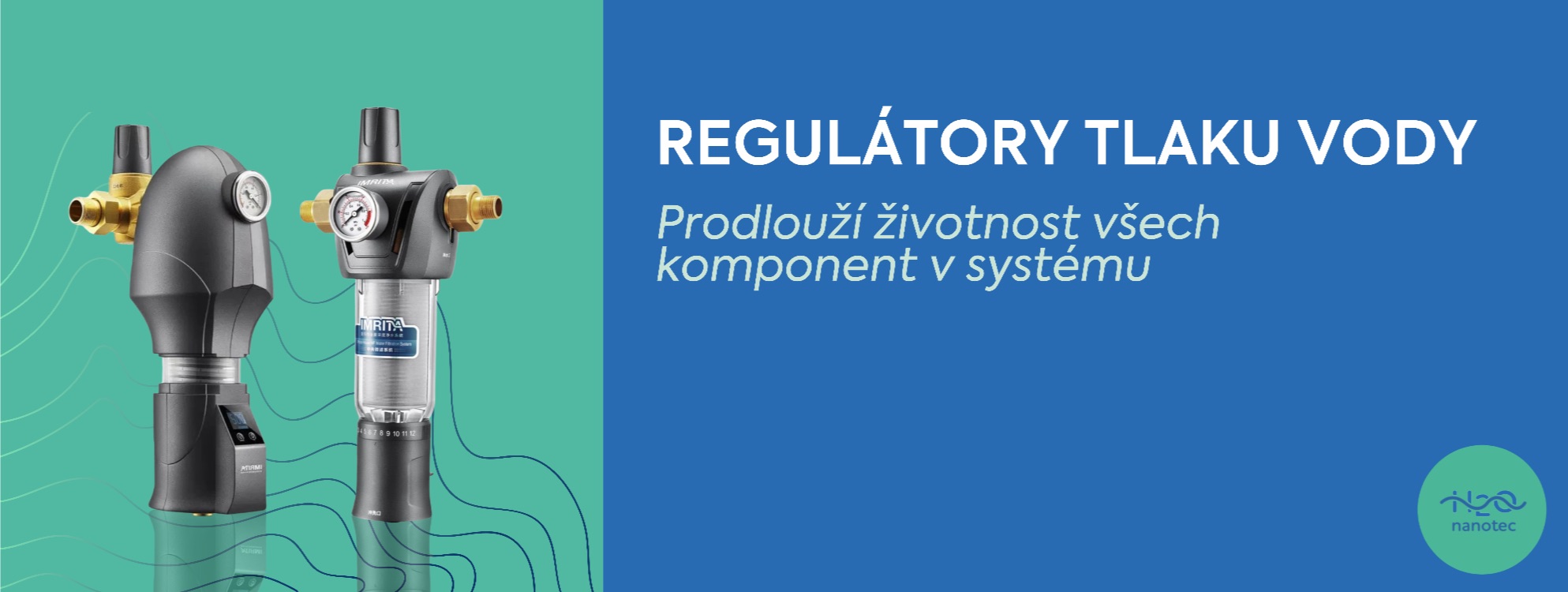 Regulátory tlaku vody - odkaz na kategorii