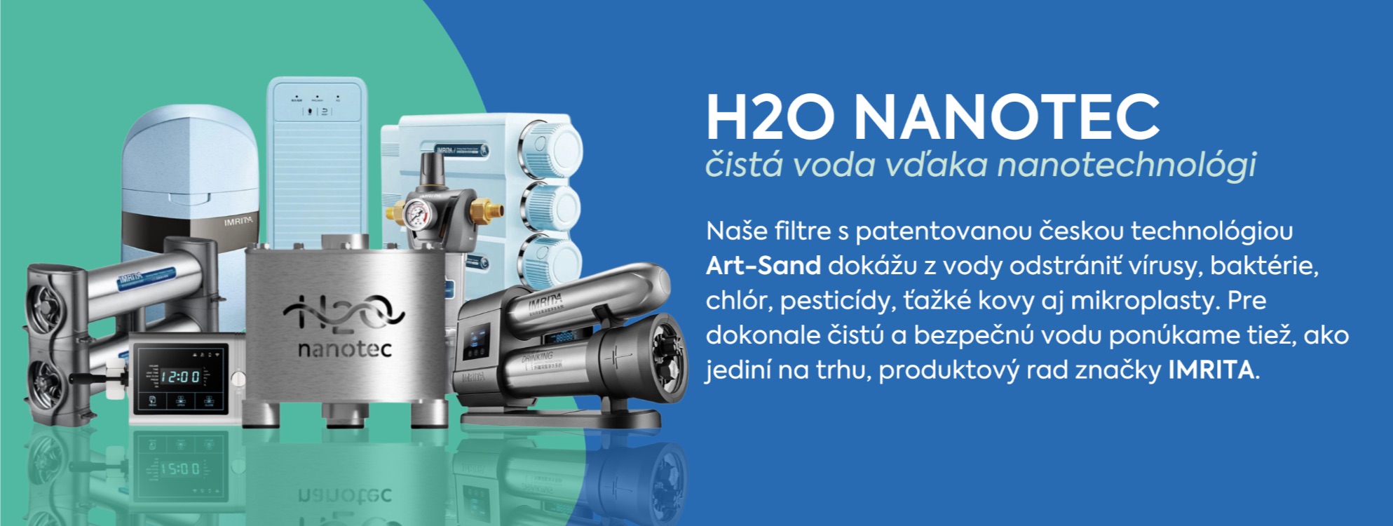 H20 NANOTEC FILTRE VODY
