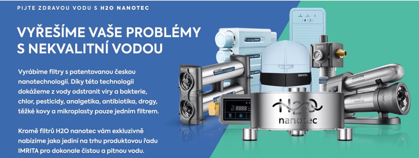 H20 NANOTEC FILTRY VODY