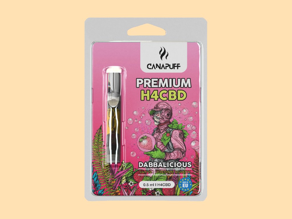 CanaPuff - Dabbalicious - H4CBD 96% Cartridge - H4WORLD.com