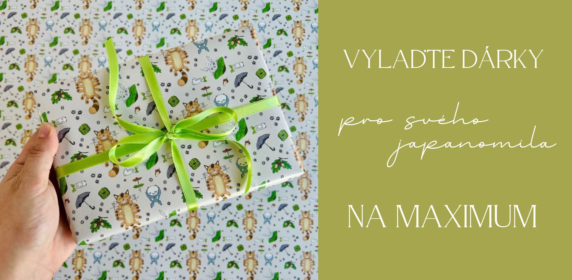 Balící papíry v japonském stylu