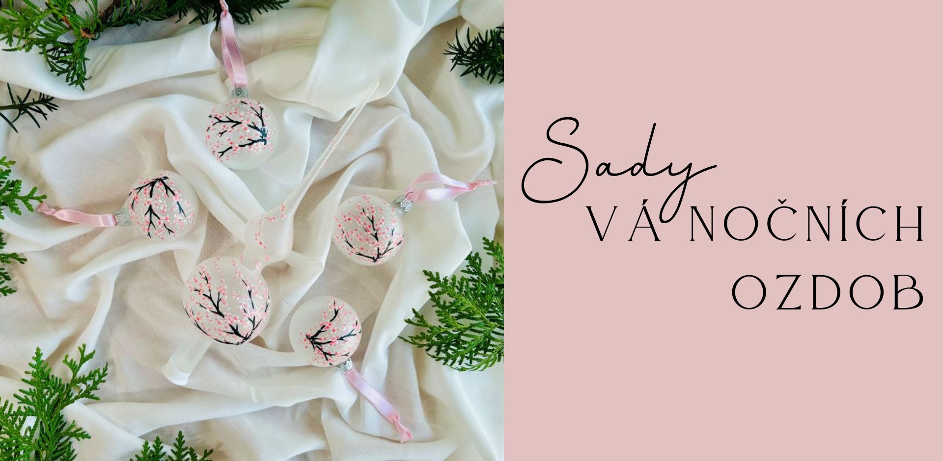 Vánoční ozdoby s nádechem Japonska