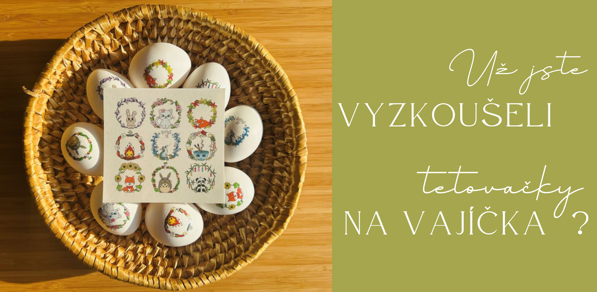 České Velikonoce v japonském stylu