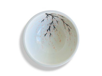velká porcelánová miska se sakurou
