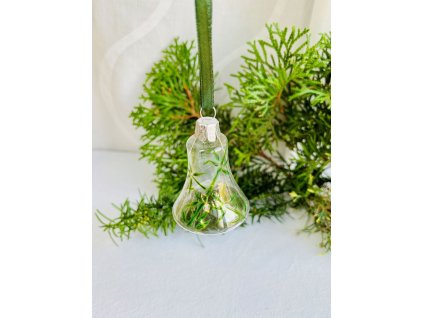Vánoční zvoneček s bambusem