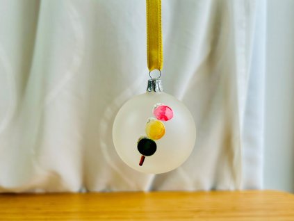 vánoční ozdoba hanami dango