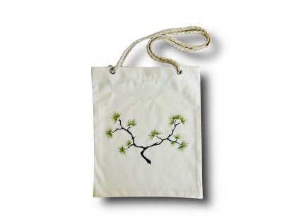 Látková nákupní taška  borovice
