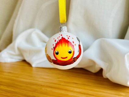 skleněná koulička s Kalciferem