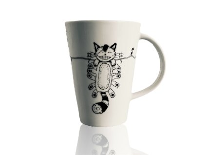 porcelánový hrnek s Kočkobusem