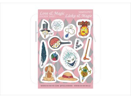 samolepky s Kalciferem