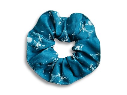 scrunchies látková gumička s koi kapříky