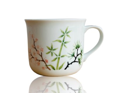 velký porcelánový hrnek Tři přátelé zimy