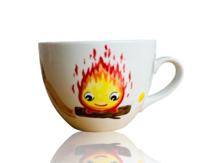velký porcelánový hrnek s Kalciferem