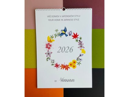 kalendář 2026 s nádechem Japonska