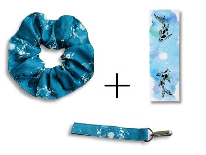 dárkový balíček s koi kapříky