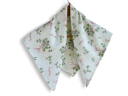 střední šátek Tři přátelé zimy