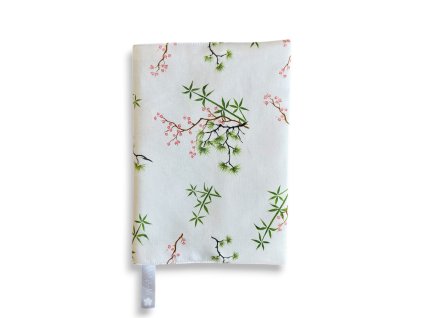 textilní obal na knihu Tři přátelé zimy