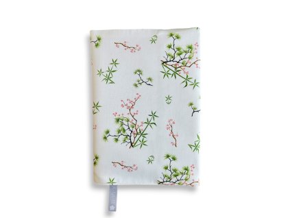 textilní obal na knihu Tři přátelé zimy