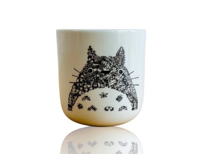 porcelánový pohárek s Totorem