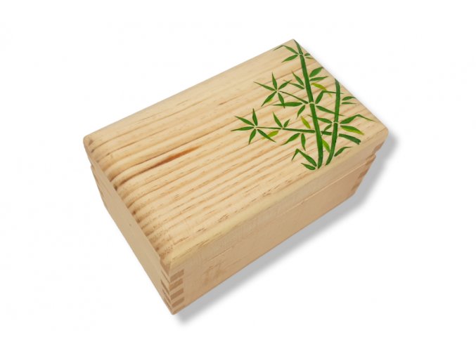 dřevěná krabička na čaj bambusy