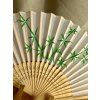 skládací vějíř s bambusy