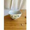 Porcelánová miska s originální malbou inspirovanou bambusy.