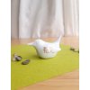 Porcelánový ptáček s originální ruční malbou inspirovanou japonským svátkem kvetoucích sakur porcelánový ptáček s rozkvetlou sakurou