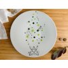 Porcelánový servírovací talíř pro milovníky Totora.