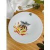 Porcelánový servírovací talíř pro milovníky fénixe