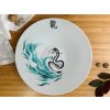 Porcelánový servírovací talíř pro milovníky japonského draka