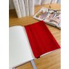 velký látkový obal na knihu s šípky